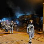 Incêndio em empresa mobiliza Bombeiros de Morro da Fumaça, Içara e Criciúma