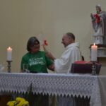 Fiéis prestigiam quarta novena da Festa de Nossa Senhora do Carmo