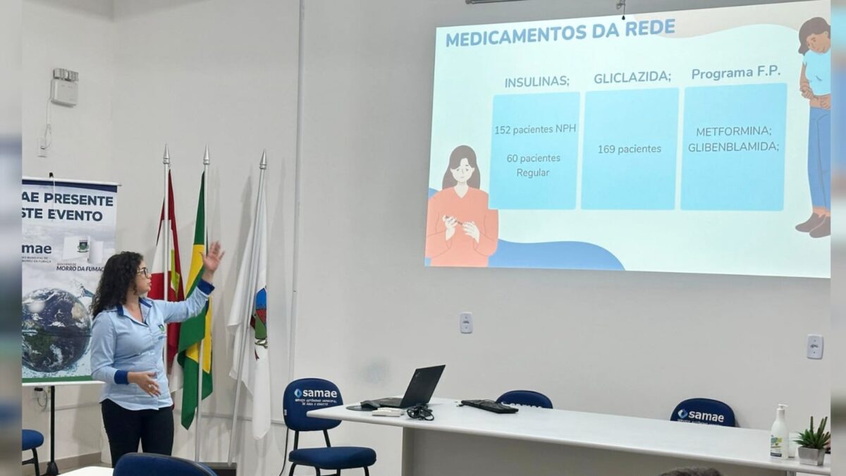 Morro da Fumaça capacita equipe médica para facilitar tratamento de pacientes contra diabetes tipo 2