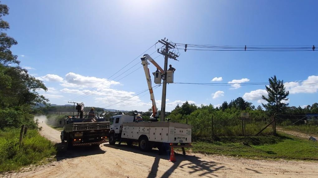 Cermoful Energia trabalha na recuperação após vendavais causados por ciclone