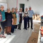 Grande estrutura para receber o público na Festa de Nossa Senhora do Carmo