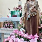 Missa com Padre Vander marca abertura da festa de Nossa Senhora do Carmo