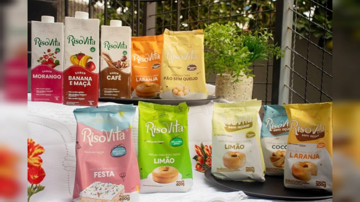 Sabores frutados são destaque da RisoVita em bebidas e misturas para bolo