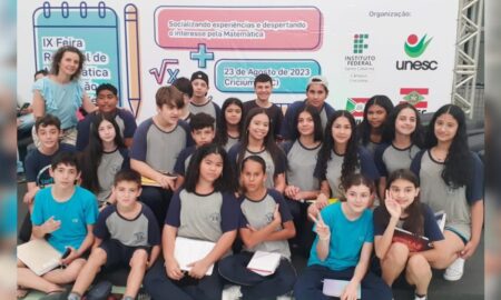 Estudantes da escola Vitório Búrigo visitam Feira de Matemática