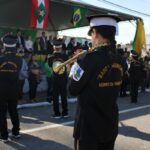 Morro da Fumaça inaugura novos uniformes das bandas no Desfile de 7 de Setembro