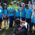 Crianças celebram o Dia da Árvore realizando plantios em Morro da Fumaça