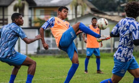 Caravaggio realiza jogo-treino em Morro da Fumaça contra o Rui Barbosa