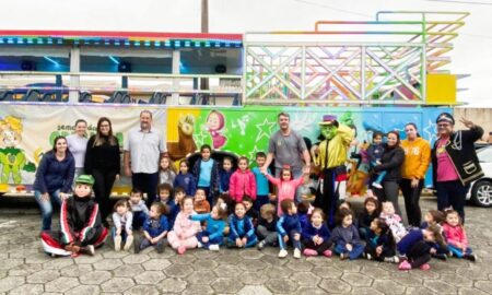 Trenzinho da Alegria da Cermoful faz a alegria de 5 mil crianças