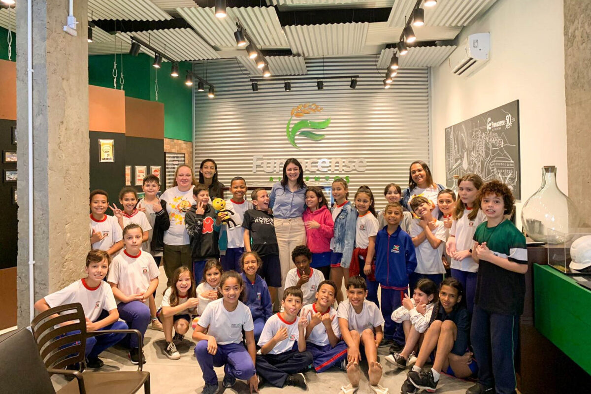 Museu da Fumacense Alimentos vira sala de aula por um dia