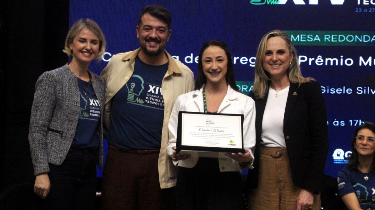 Unesc celebra a excelência das mulheres na ciência na 14ª Semana de Ciência e Tecnologia