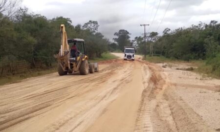 Rodovia Fortunato Salvan está liberada para o tráfego de veículos e pedestres