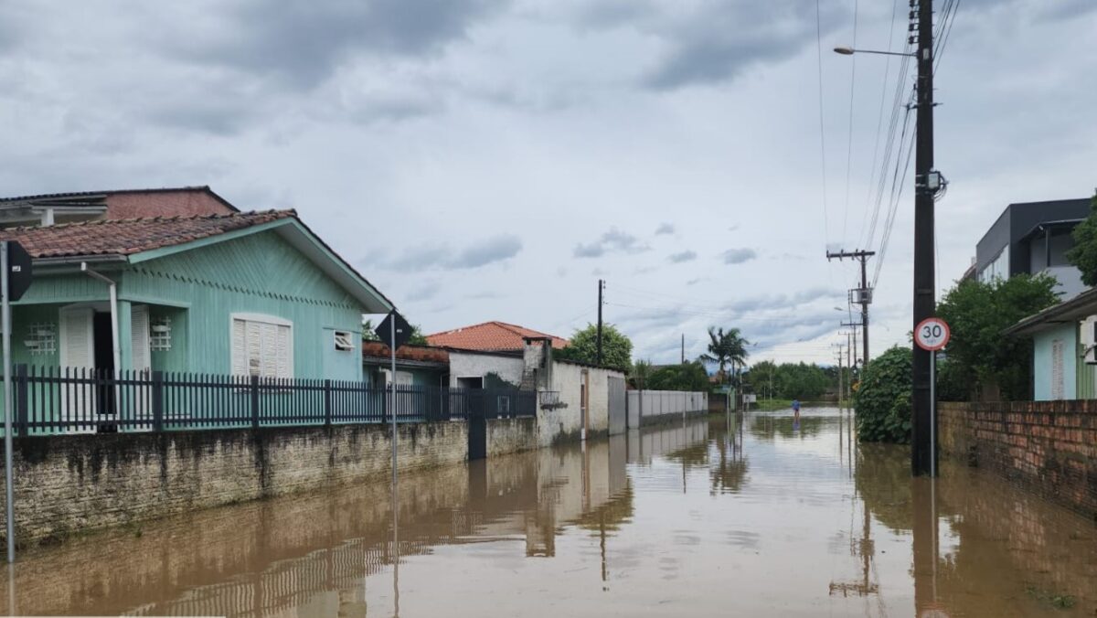 Famílias desalojadas no Distrito de Estação Cocal