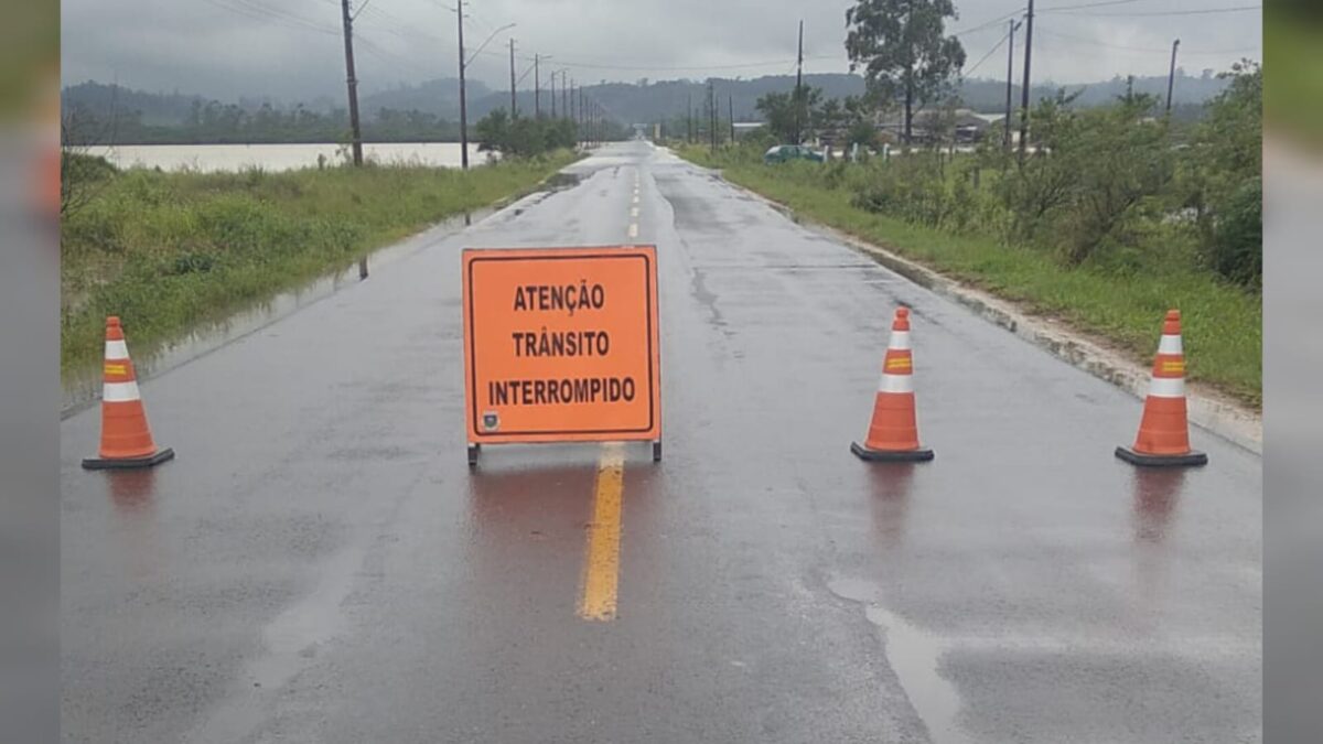 Rodovia Gregório Espíndola é interditada