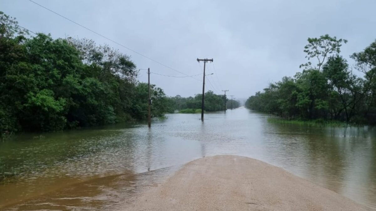 Estradas interditadas e desabrigados em Morro da Fumaça com chuva persistente