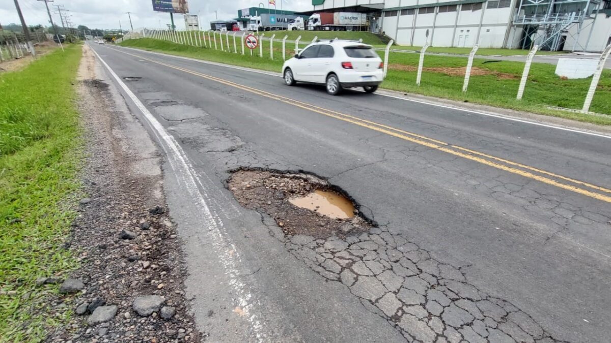 Chuvas agravam situação das rodovias que cruzam Morro da Fumaça