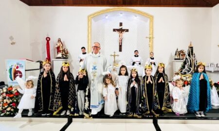 Mina Fluorita celebra padroeira Nossa Senhora Aparecida