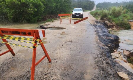 Travessia entre Morro da Fumaça e Criciúma é interditada pela Defesa Civil