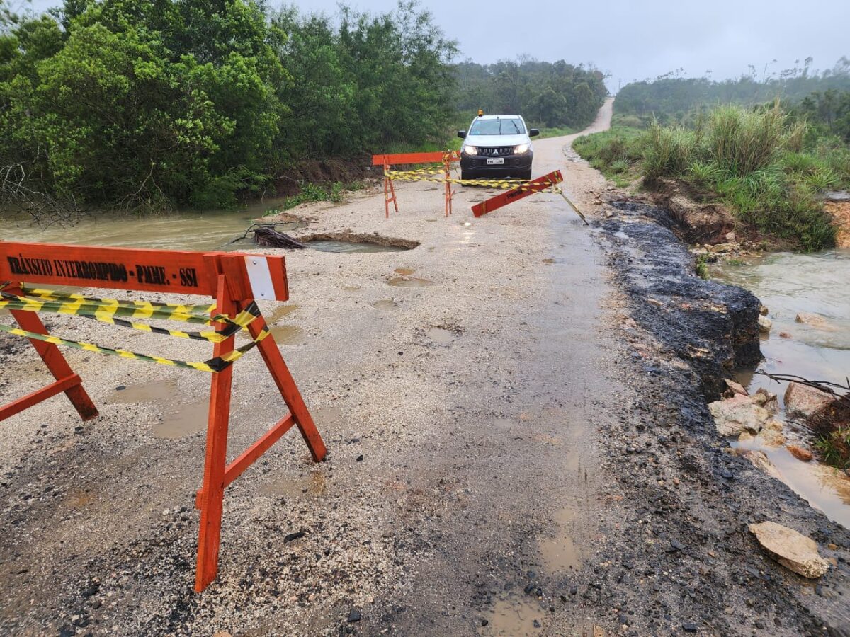 Travessia entre Morro da Fumaça e Criciúma é interditada pela Defesa Civil