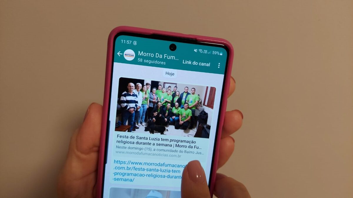 Morro da Fumaça Notícias está nos Canais de WhatsApp