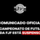 Campeonato da FJF é suspenso após confusão em jogo de estreia