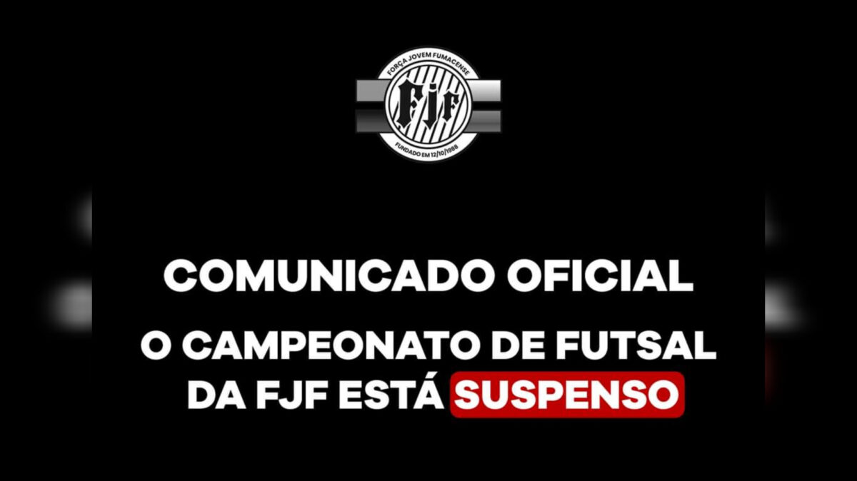 Campeonato da FJF é suspenso após confusão em jogo de estreia