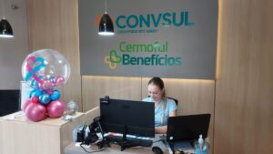 Convsul oferece atendimento em saúde aos associados da Cermoful