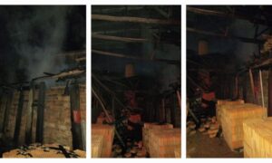 Incêndio destrói parcialmente cerâmica em Morro da Fumaça