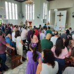 Fiéis celebram Santa Catarina de Alexandria e Nossa Senhora das Graças