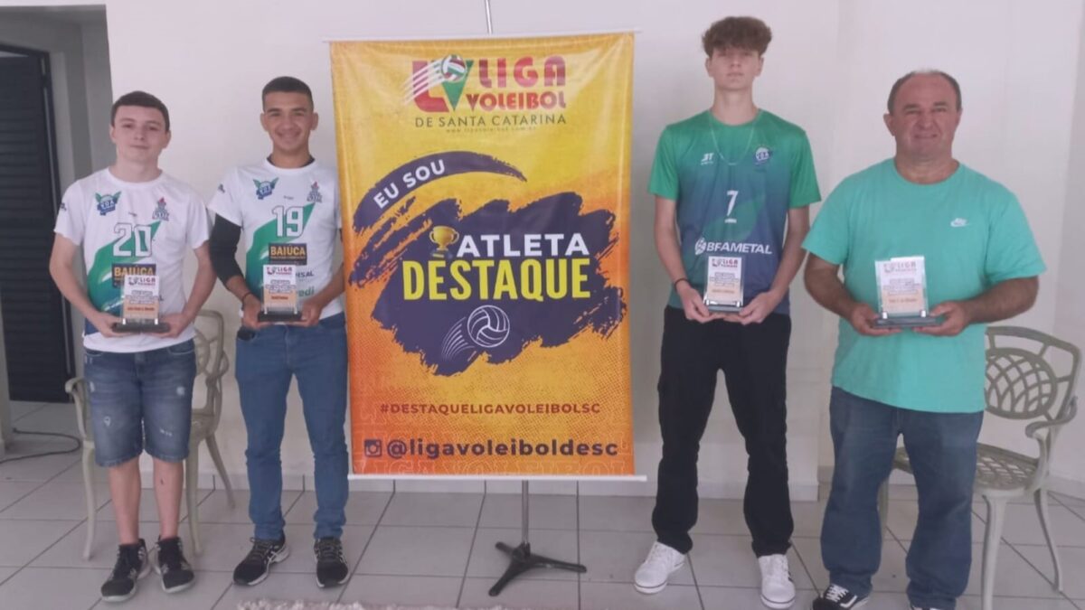 Atleta FME de Morro da Fumaça é convocado para Seleção Catarinense de Voleibol