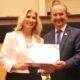 Reitora da Unesc recebe honraria de Cidadã Catarinense em cerimônia prestigiada