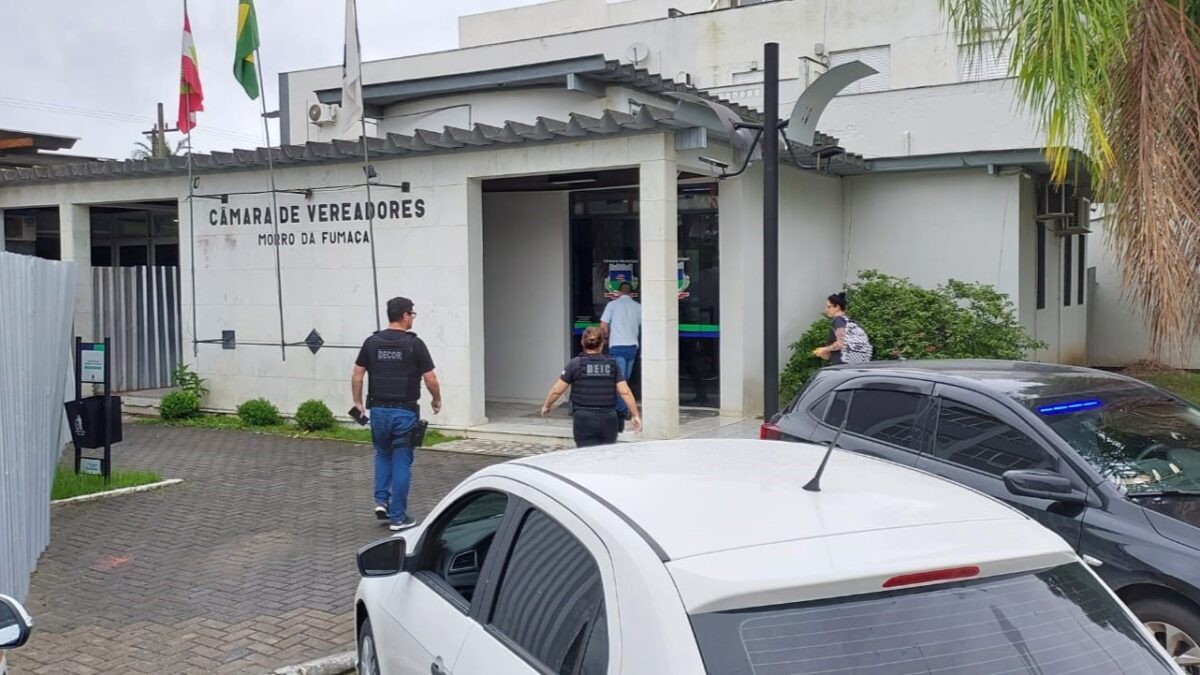 Polícia Civil cumpre mandado de busca e apreensão na Câmara de Vereadores