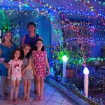 Casa decorada para o Natal é atração no centro de Morro da Fumaça