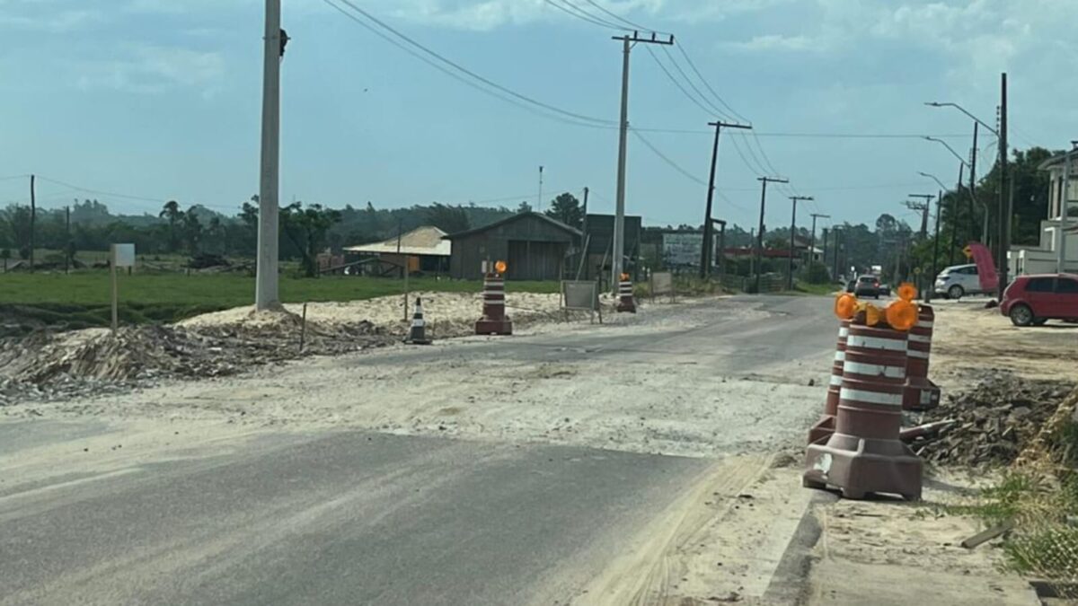 Acesso precário ao Balneário Esplanada causa transtorno aos motoristas