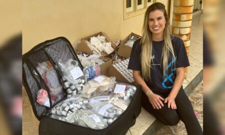Estudante de Medicina de Morro da Fumaça leva assistência humanitária na “Missão África”