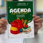 Estudantes da Rede Municipal de Ensino recebem agendas escolares