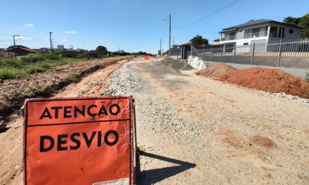 Mediante pausa nas chuvas, obra de reabilitação da Avenida Inocente Pagnan avança