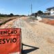 Mediante pausa nas chuvas, obra de reabilitação da Avenida Inocente Pagnan avança