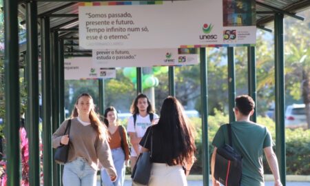 Unesc celebra a chegada de mais de 16 mil estudantes para o início do ano letivo nesta segunda-feira