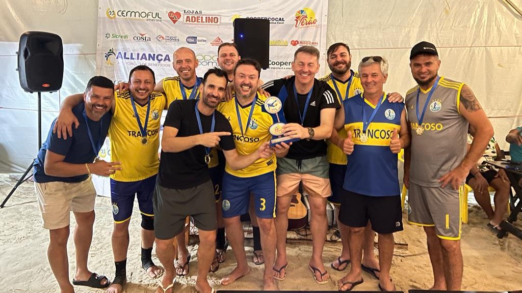 Trancoso é campeão do Esplanada Master Beach Soccer