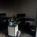 Incêndio atinge escritório de contabilidade em Morro da Fumaça