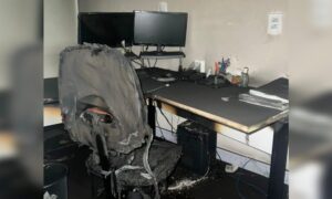 Incêndio atinge escritório de contabilidade em Morro da Fumaça