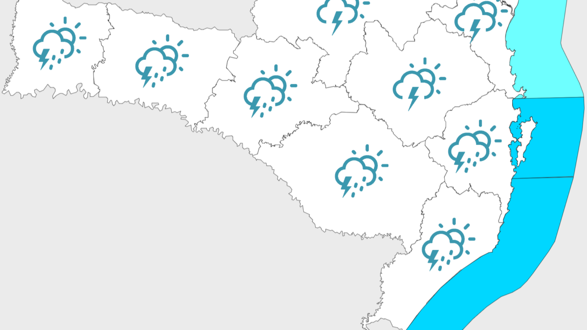 Confira a Previsão do Tempo para esta quarta-feira