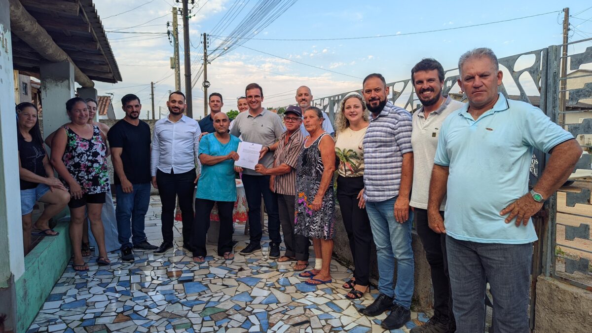 Governo Municipal autoriza início das obras de pavimentação e drenagem da Rua João Coral