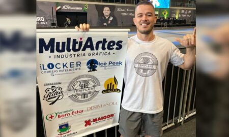 Atleta de Morro da Fumaça busca vaga no Grand Slam de Jiu-Jitsu