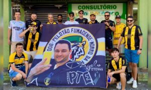 Torcida fumacense acompanha vitória do Tigre contra o Brusque