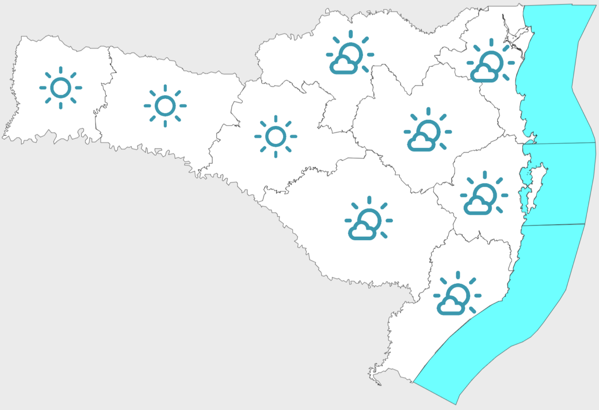 Confira a Previsão do Tempo para esta segunda-feira (11)