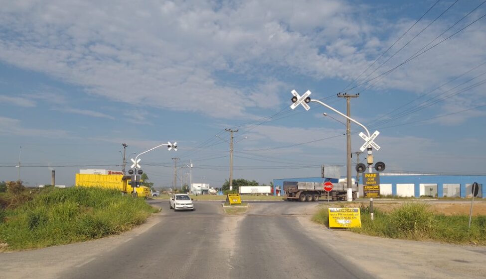 Ferrovia realizará manutenção na linha férrea no bairro Palladini