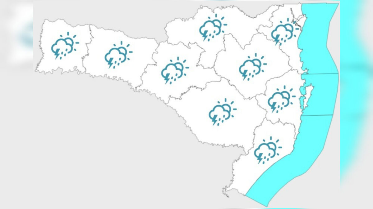 Confira a previsão do tempo para esta segunda e terça-feira