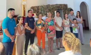 Grupo de voluntários unido para contribuir com a Capela Santa Luzia