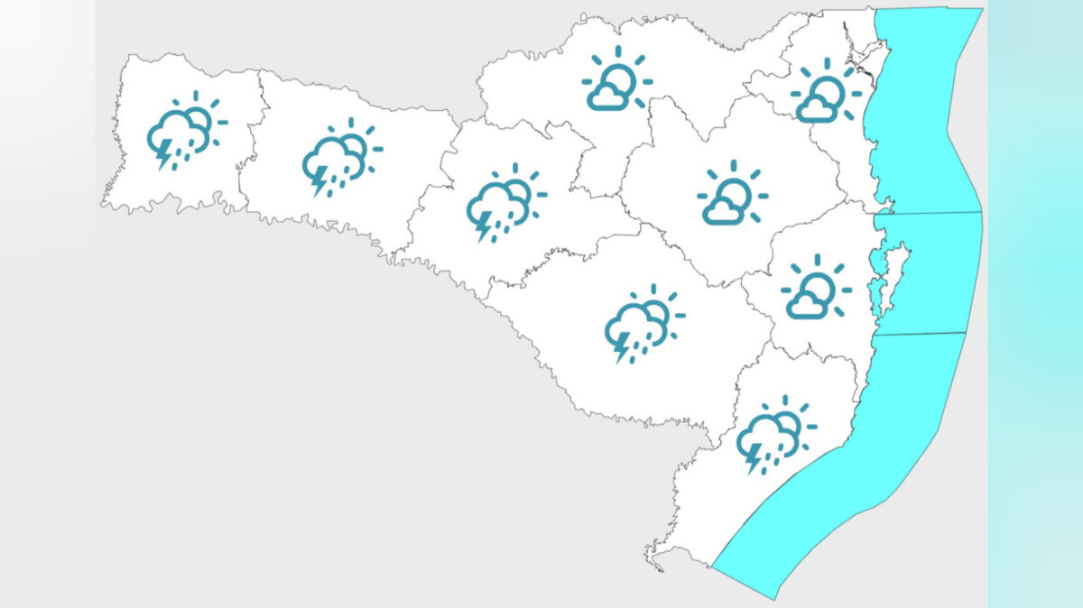 Confira a previsão do tempo para esta segunda-feira (22)